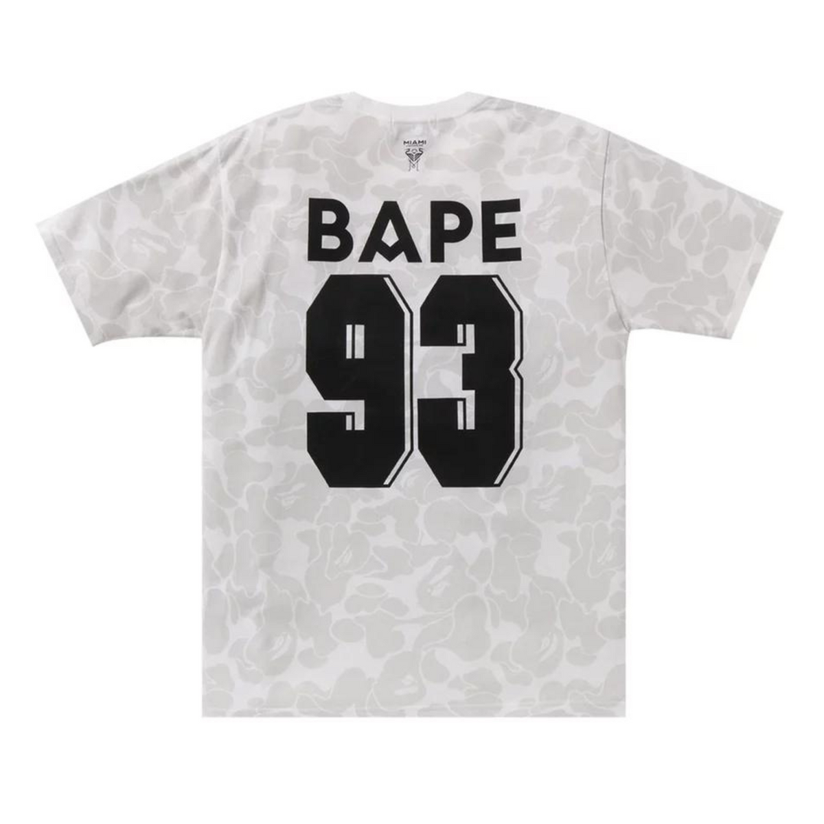 Bape x Inter Miami CF Camo Tee "White"