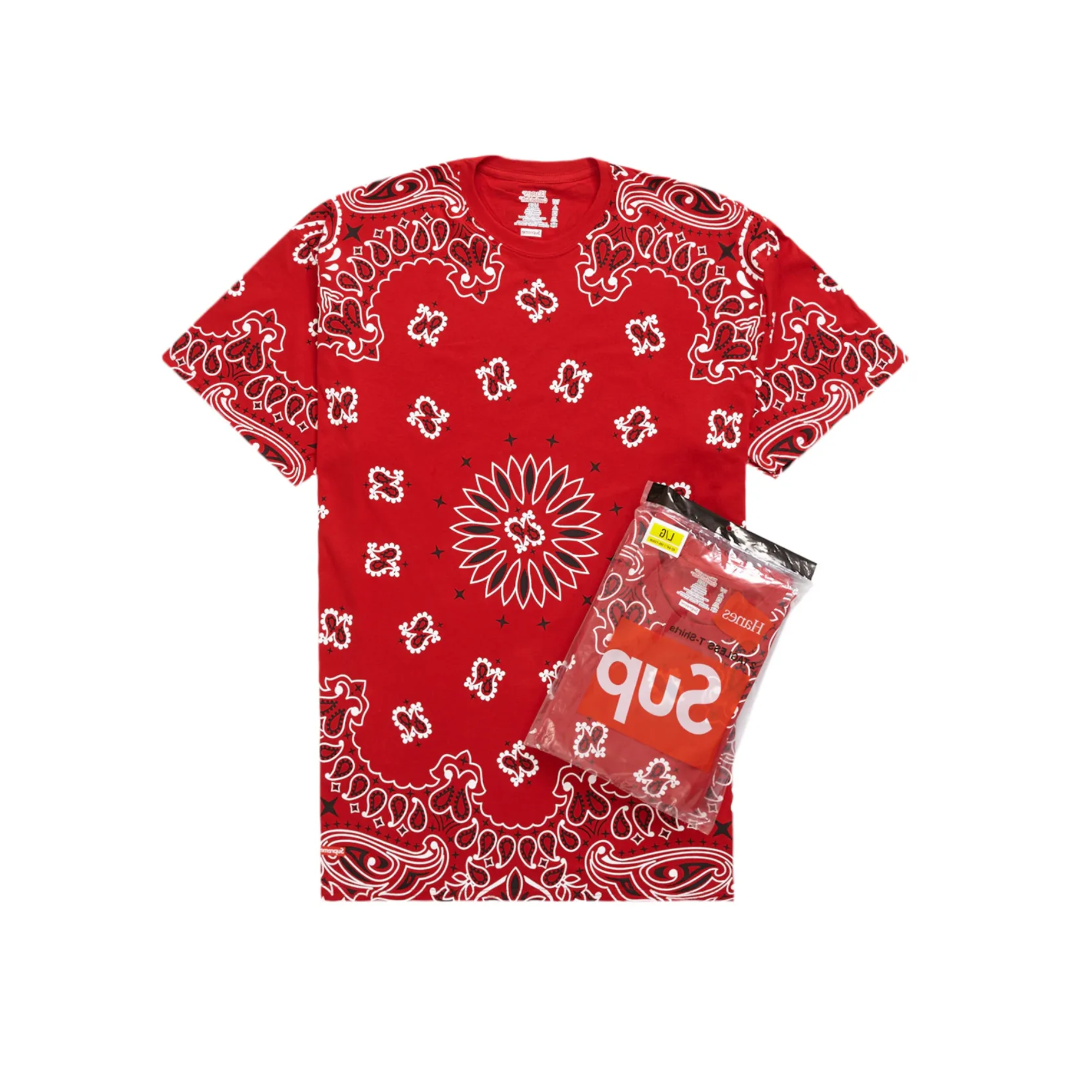 Supreme Bandana  t-shirt