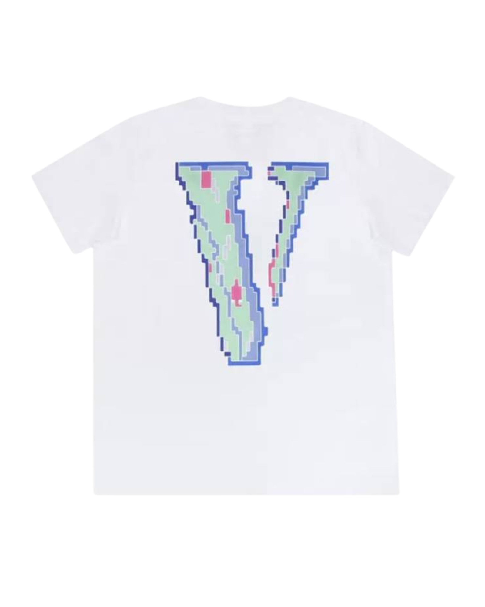 Vlone Friends T-shirt "White/Pixel"