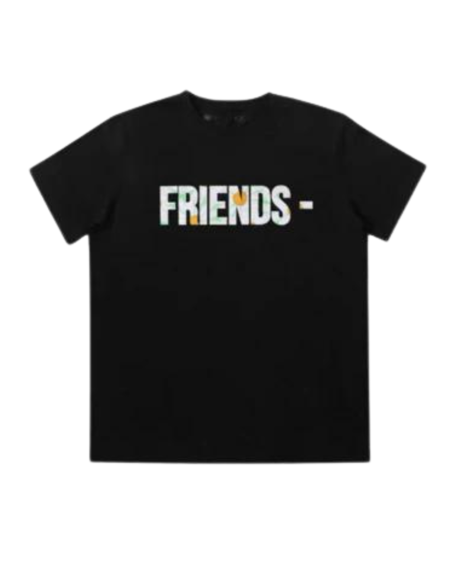 Vlone Friends T-shirt "Black/Sunflower"