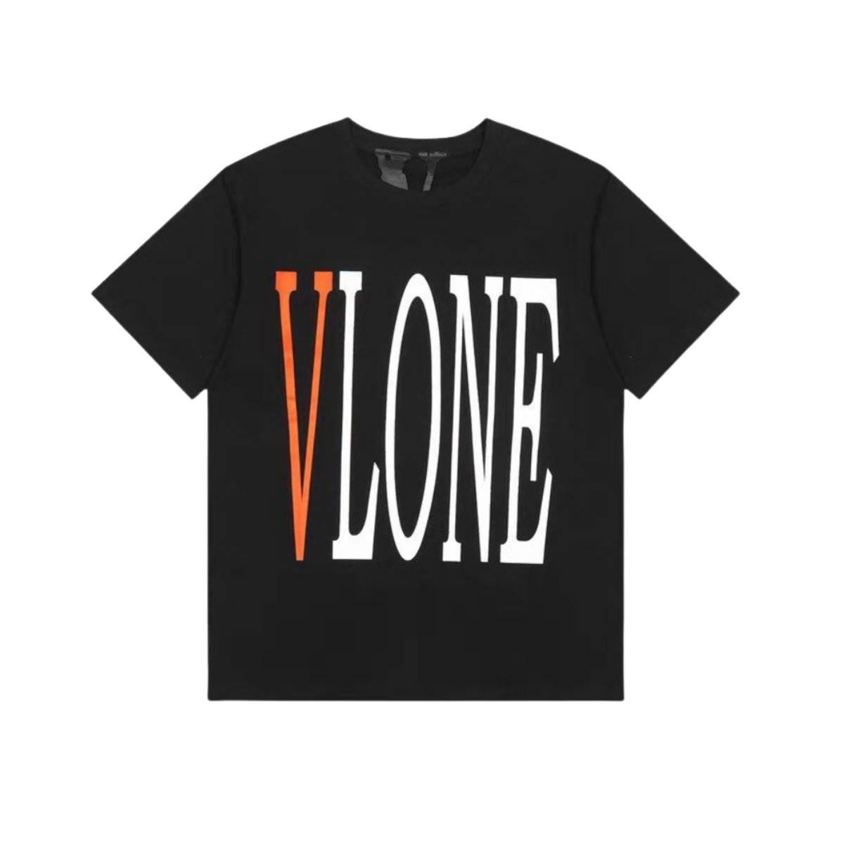 Vlone Staple T-shirt "Black/Cartoon Orange"
