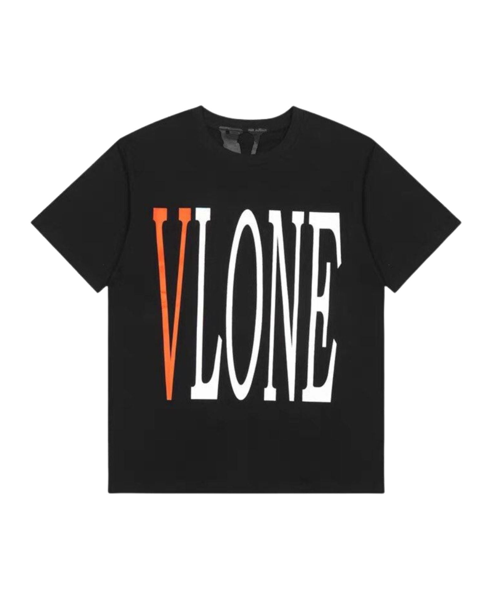 Vlone Staple T-shirt "Black/Cartoon Orange"