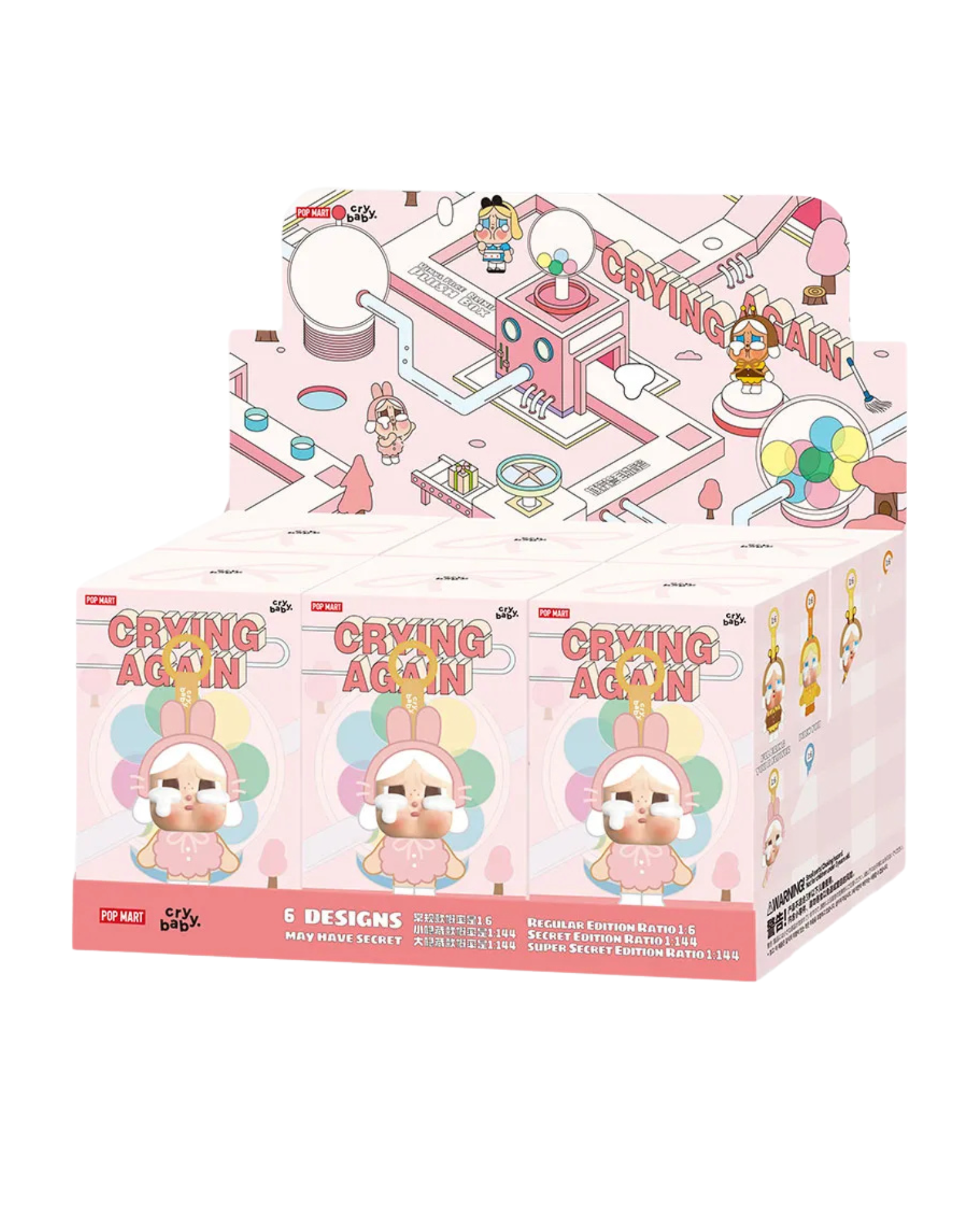 Pop mart cry again box