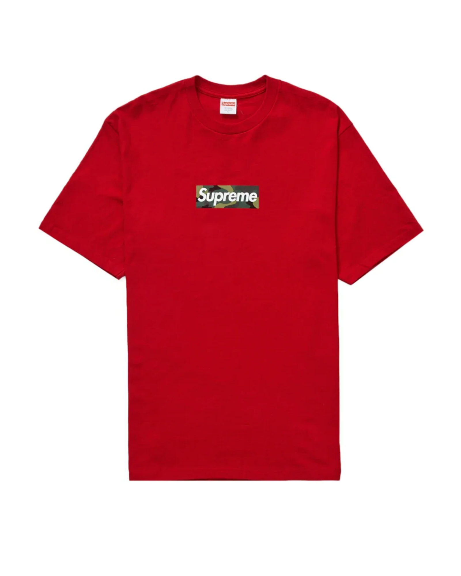 Supreme box logo red t-shirt