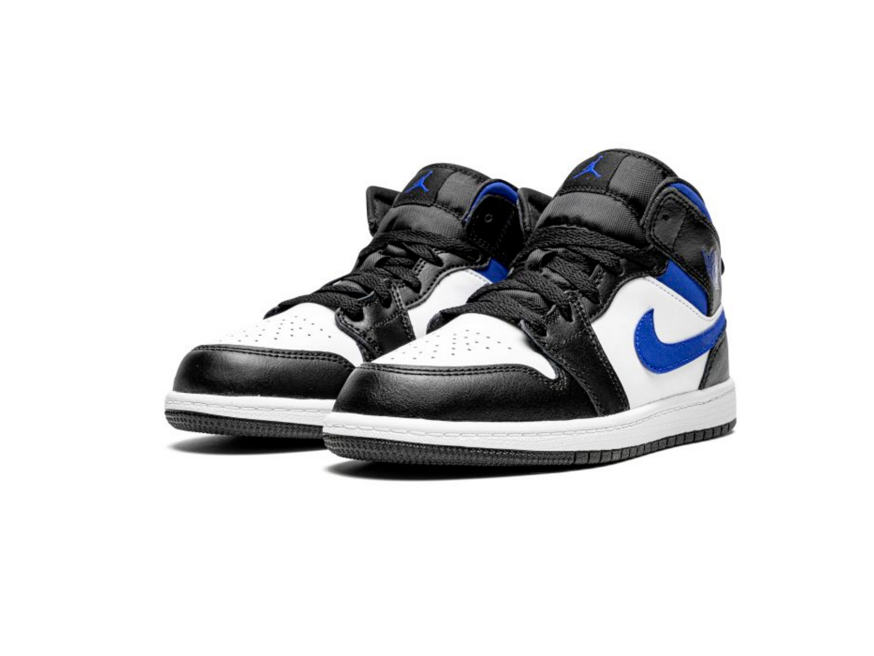 Nike Air Jordan 1 Mid "White Black Royal" - Street Bill