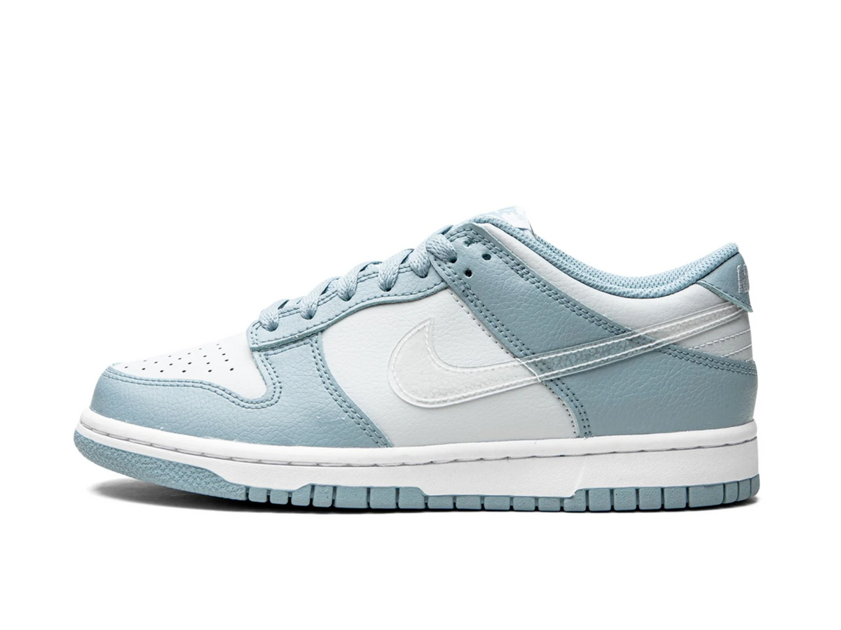 Nike Dunk Low "Clear Blue Swoosh"