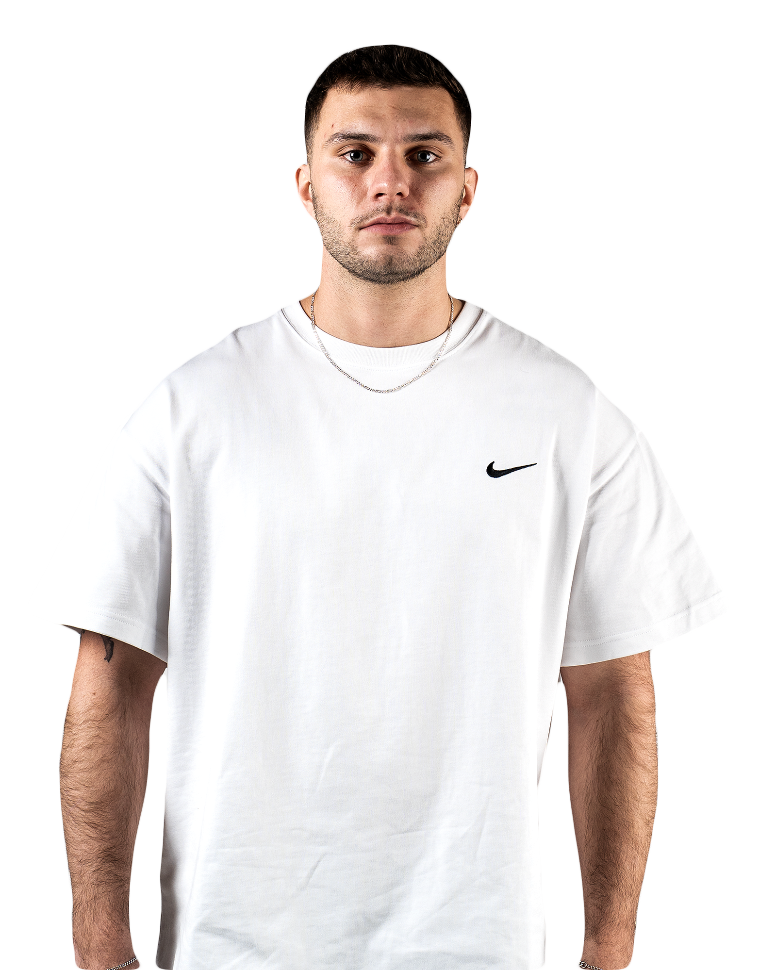 Nike X Stüssy The Wide World Tribe T-Shirt "White" - street-bill.dk