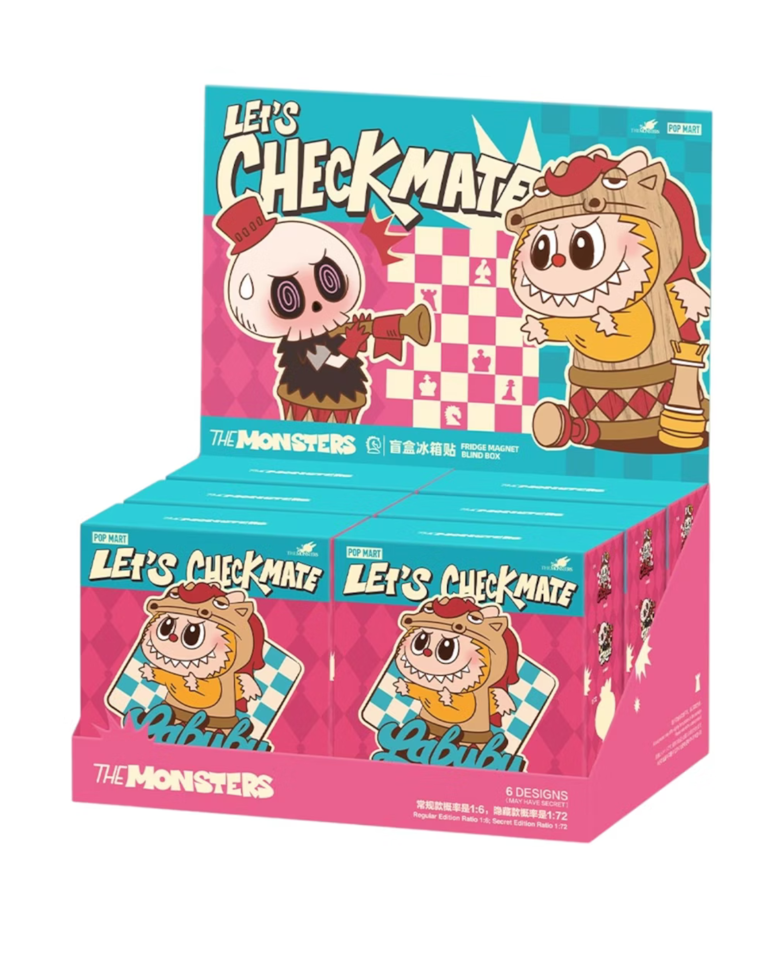Pop-Mart-Labubu-Lets-Checkmate-Series-Fridge-Magnet-Sealed-Case