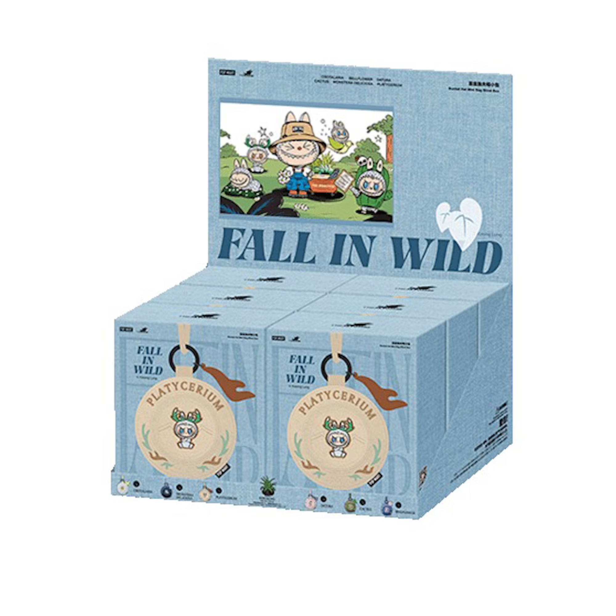 PopMartLabubuFallinWildSeriesBucketHatMiniBagSealedCase