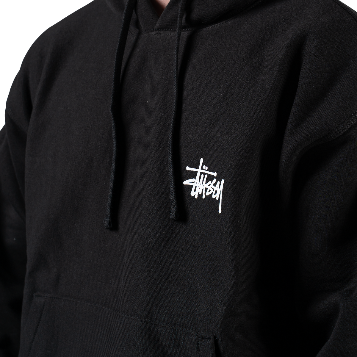 Stussy Basic Hoodie Black