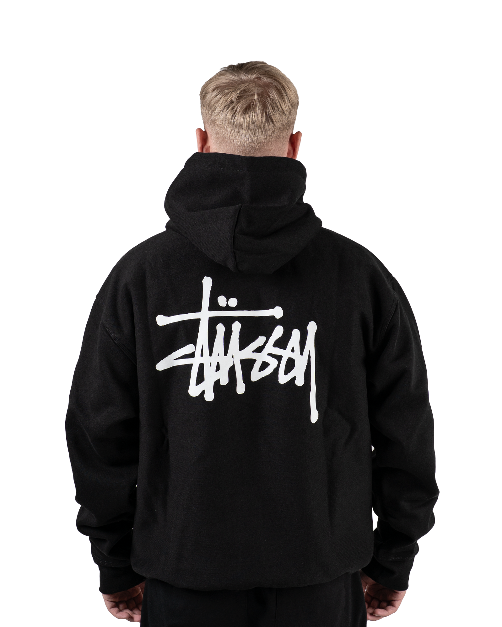 Stussy Basic Hoodie Black