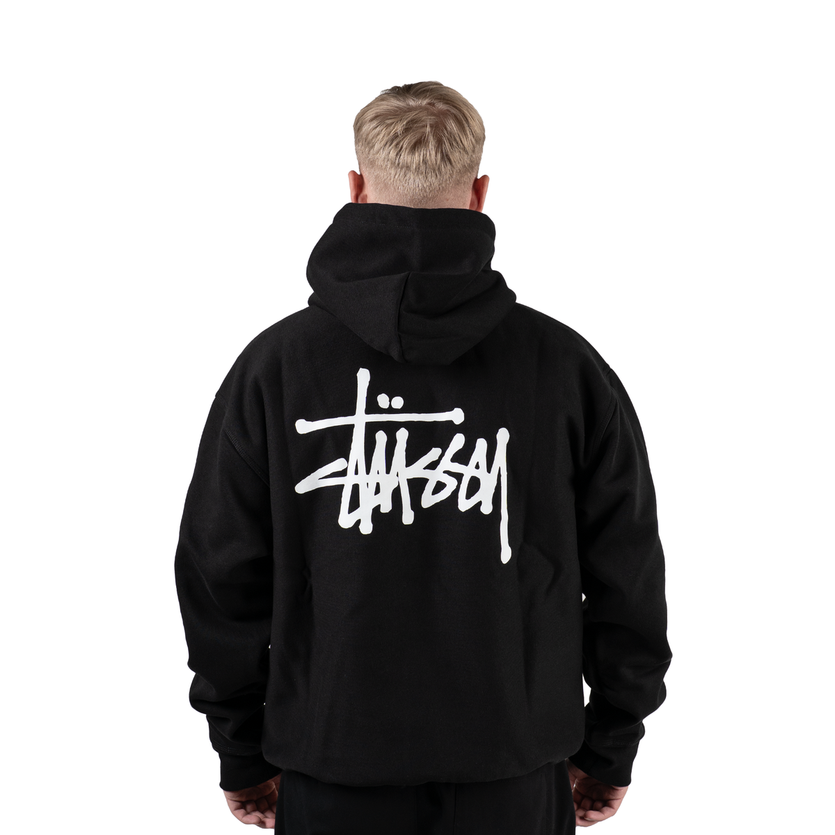 Stussy Basic Hoodie Black