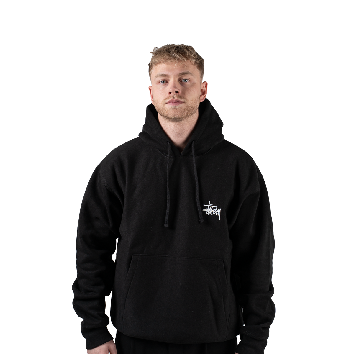 Stussy Basic Hoodie Black