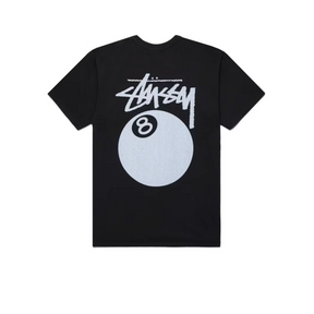 Stüssy 8 Ball Pigment Dyed T-shirt "Black"