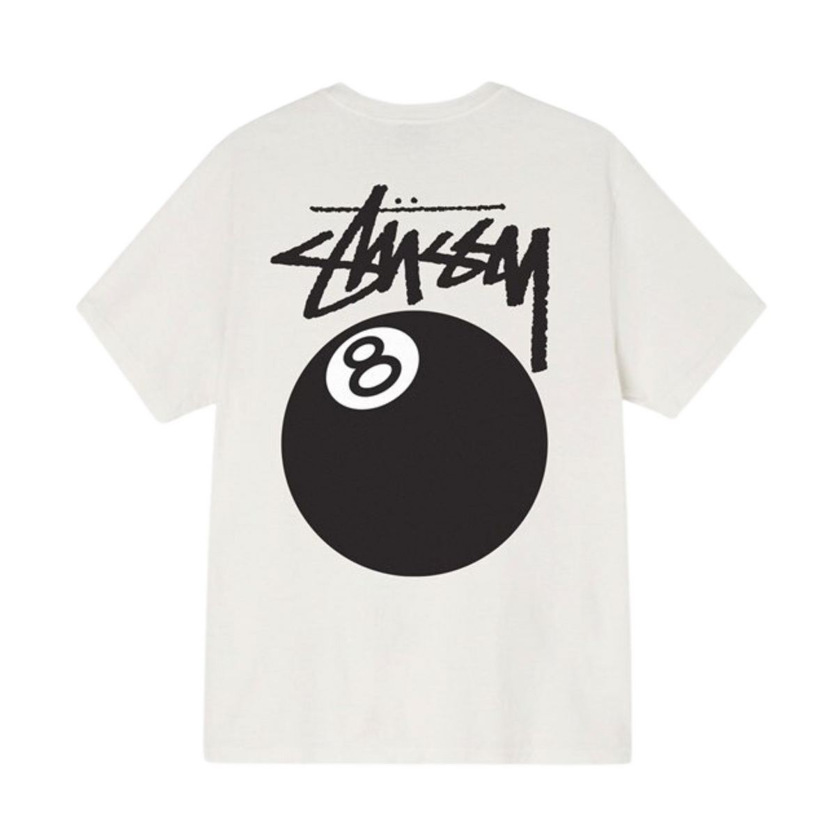 Stussy 8 Ball Pigment Dyed Tee "Natural"