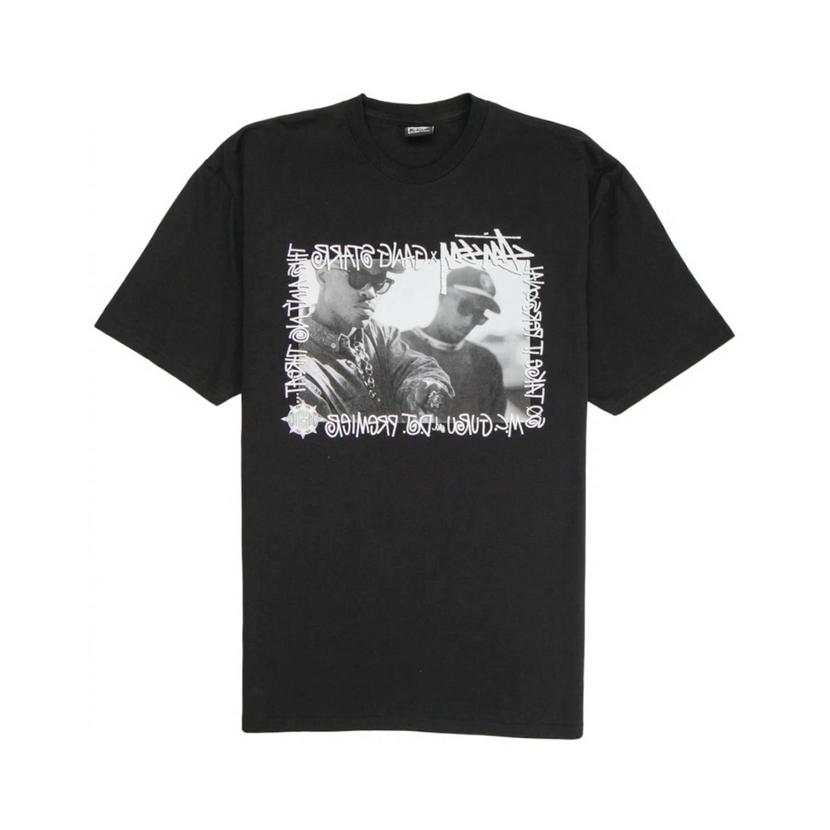 Stüssy Gang Starr Take It Personal Tee "Black" - street-bill.dk