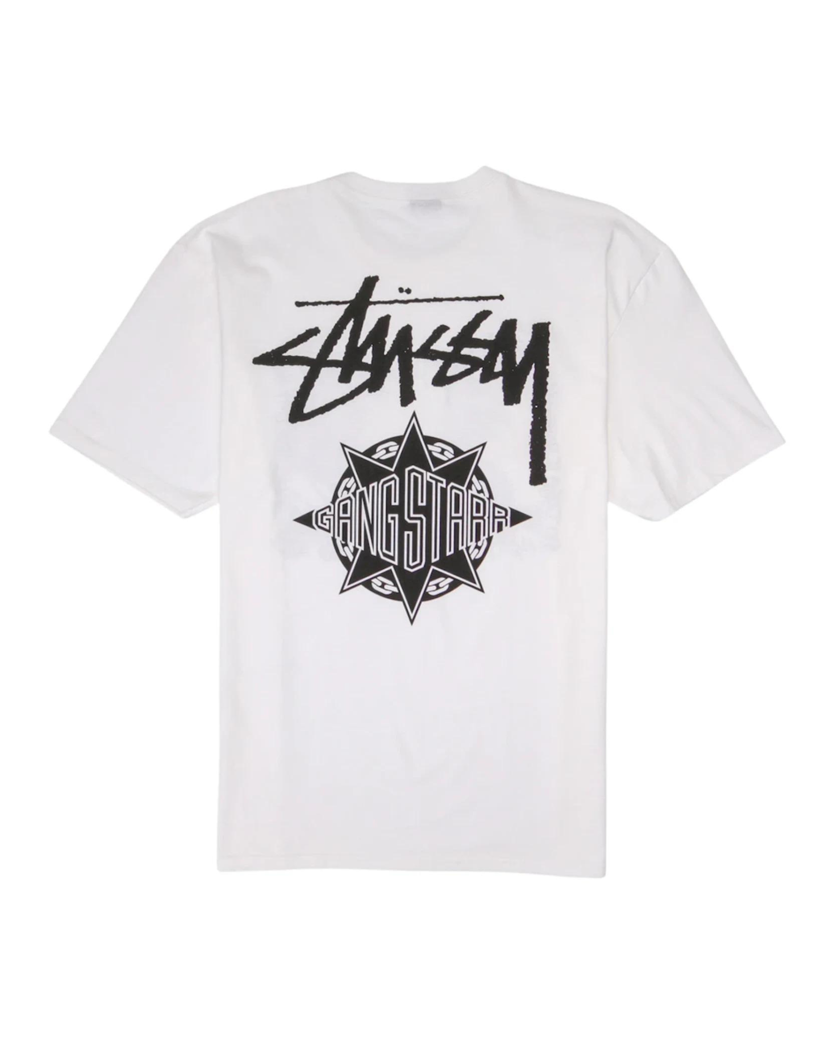 Stüssy Gang Starr Take It Personal Tee "White" - street-bill.dk