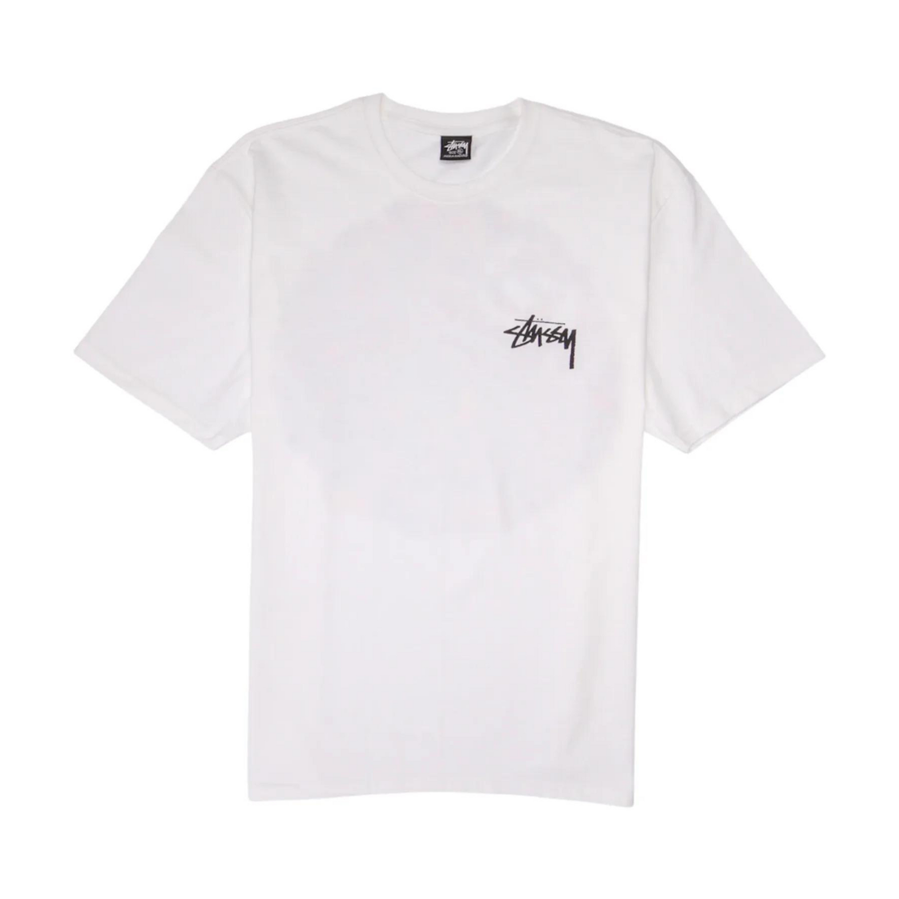 Stüssy Plush Tee "White" - street-bill.dk