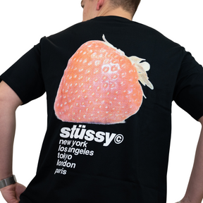 Stüssy Strawberry T-shirt "Black"