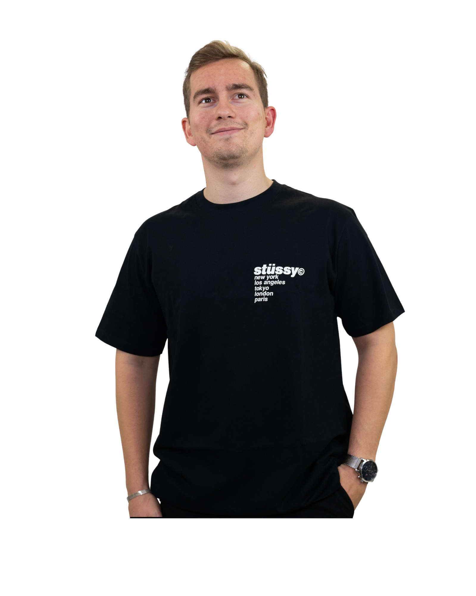 Stüssy Strawberry T-shirt "Black"
