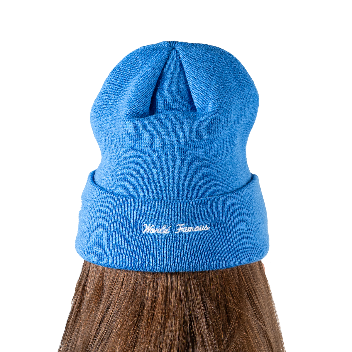 Supreme New Era Box Logo Beanie FW22 Blue