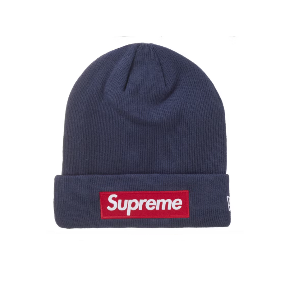 Supreme Box Logo Beanie (FW24) "Navy"