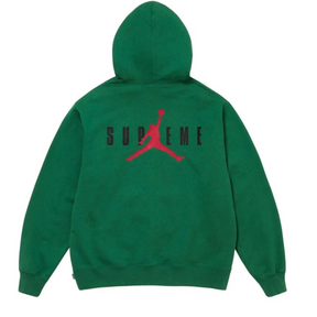 Supreme x Jordan Hoodie "Green"