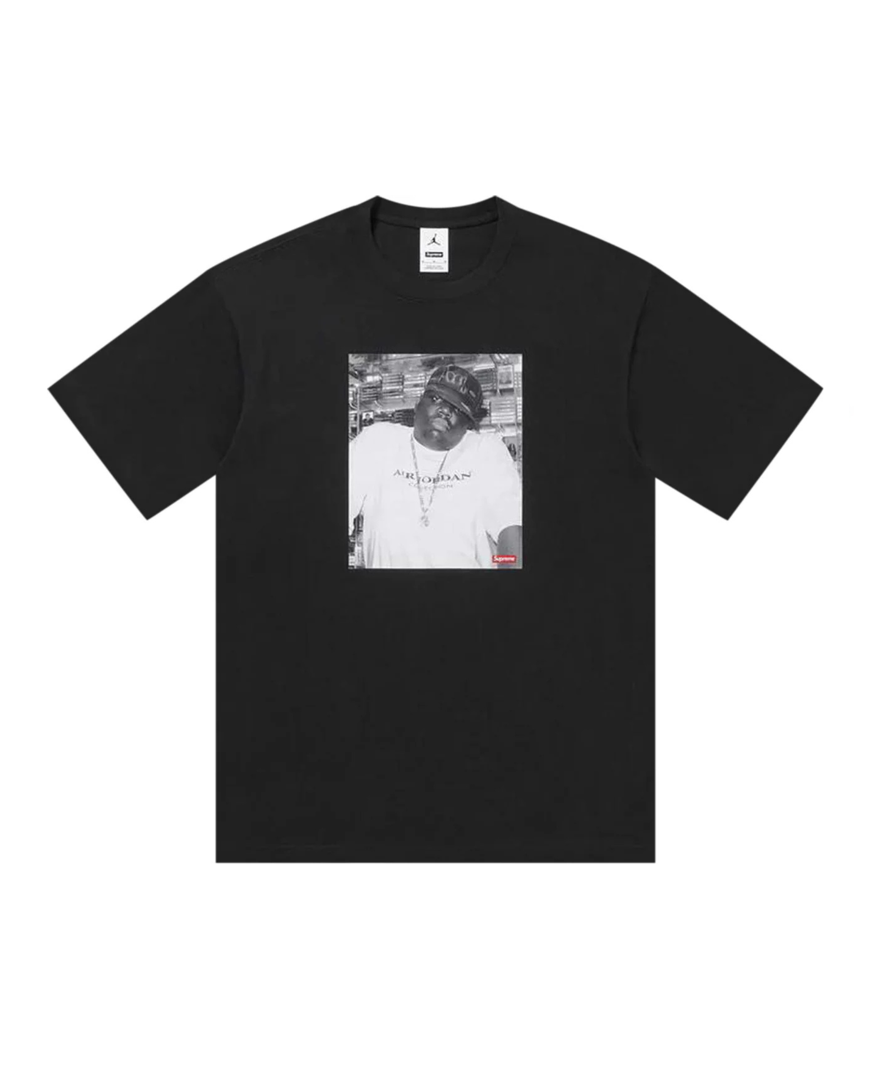 Supreme x jordan Biggie black