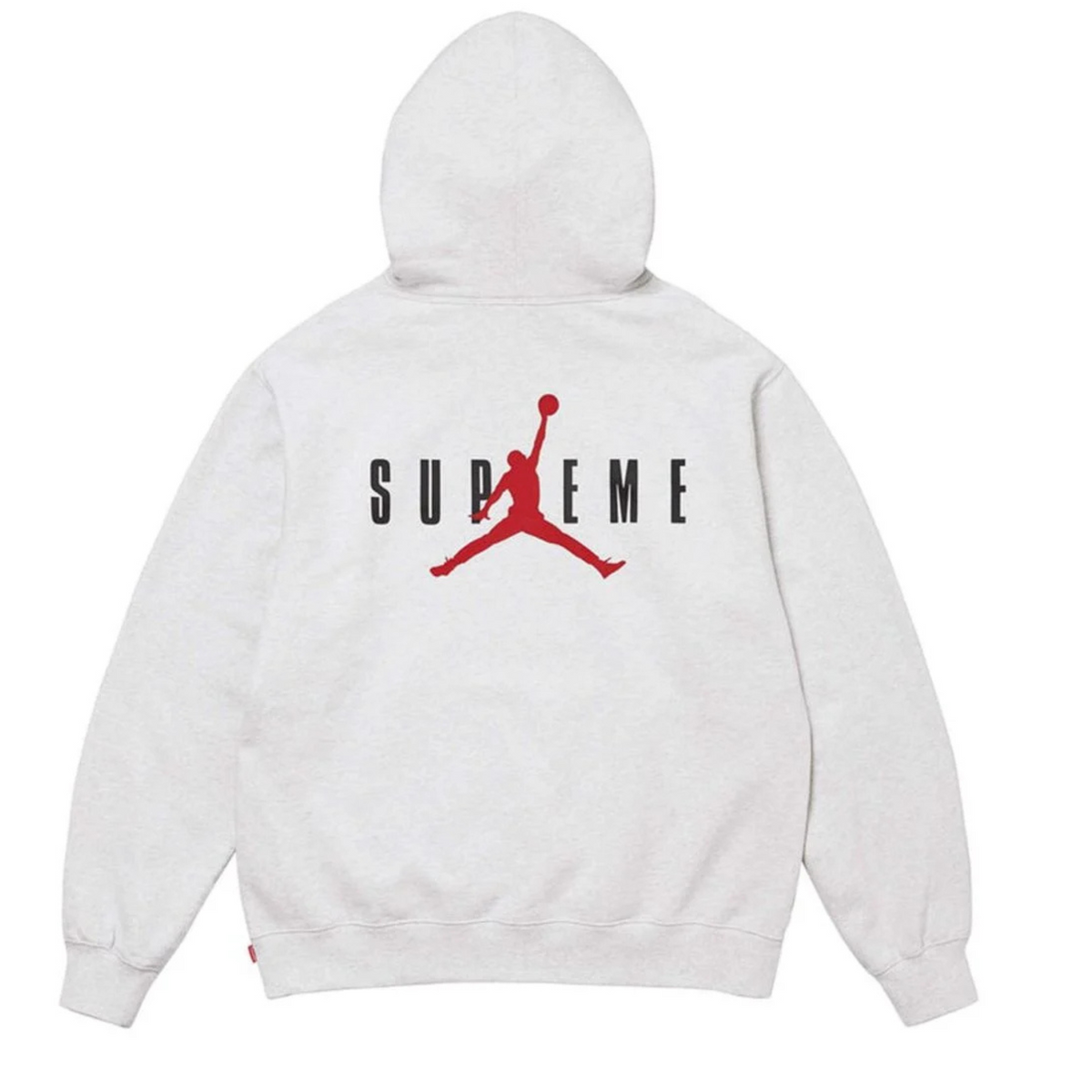 Supreme x Jordan Hoodie "Grey"