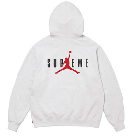 Supreme x Jordan Hoodie "Grey"