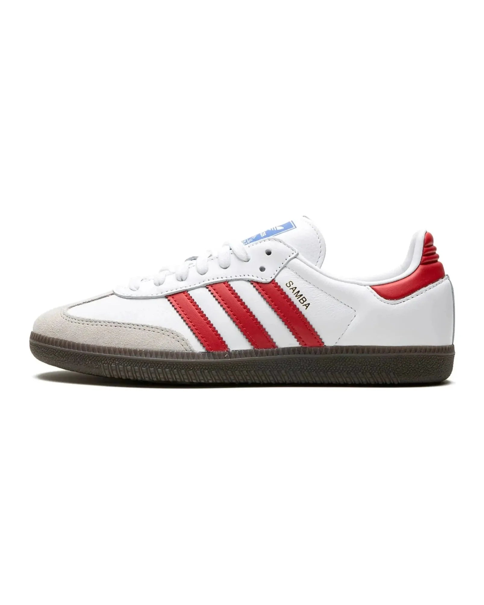 Adidas Samba "White Better Scarlet" - street-bill.dk