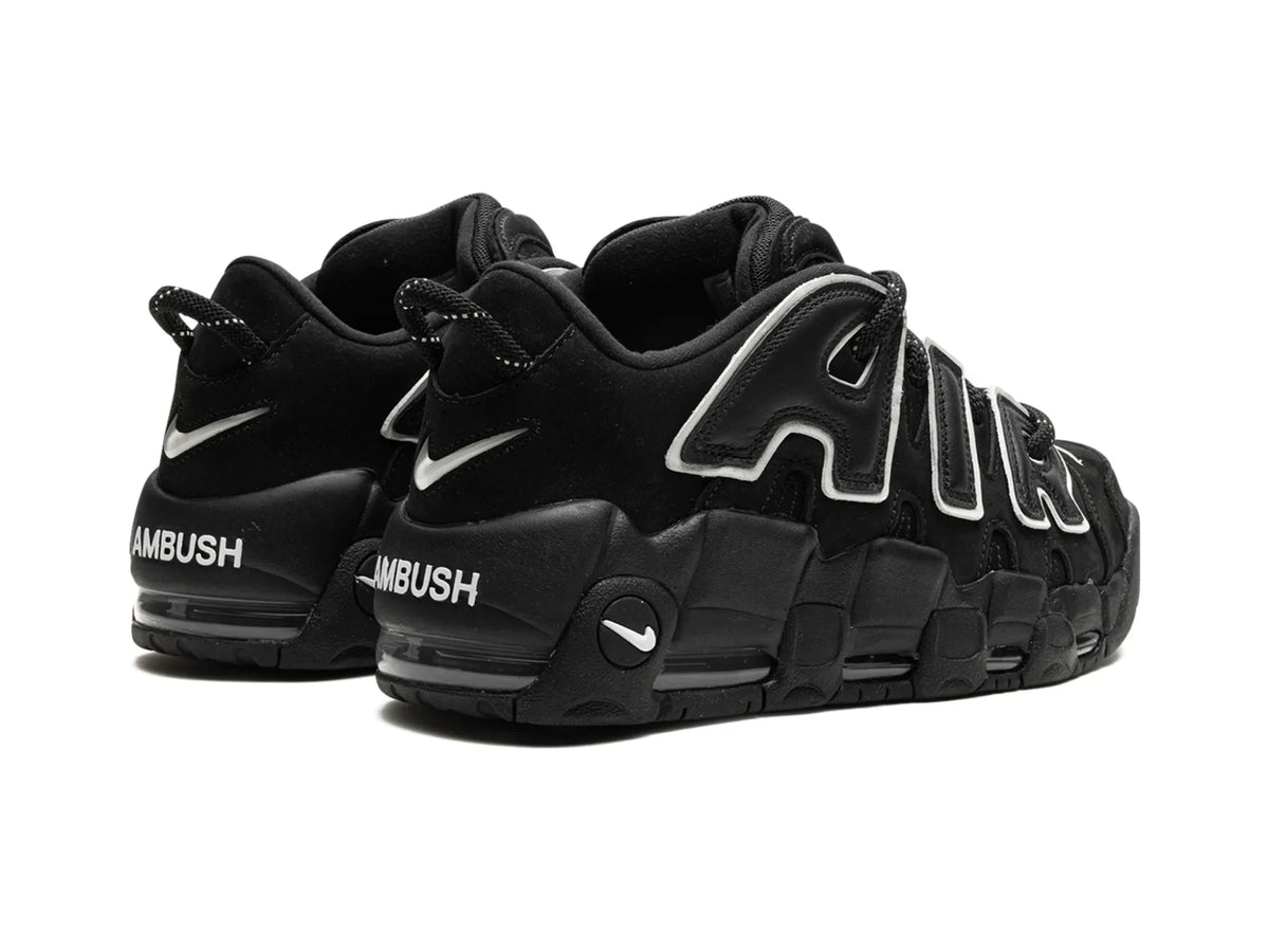 Nike Air More Uptempo Low AMBUSH Black - street-bill.dk