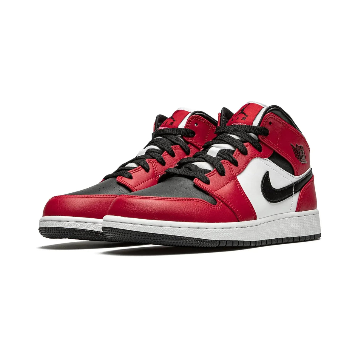 Nike Air Jordan 1 Mid "Chicago Black Toe" - street-bill.dk