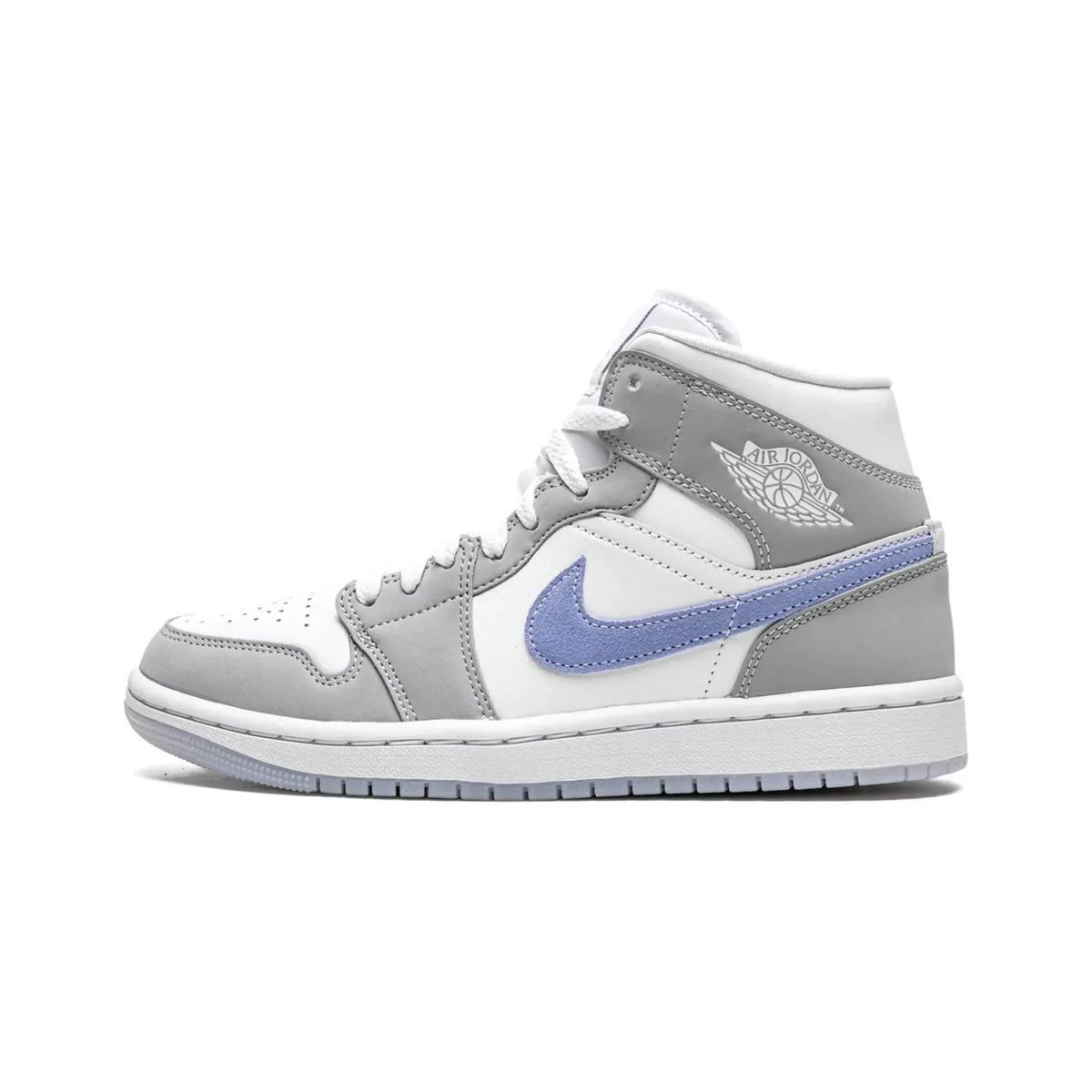 Nike Air Jordan 1 Mid "Wolf Grey" - street-bill.dk