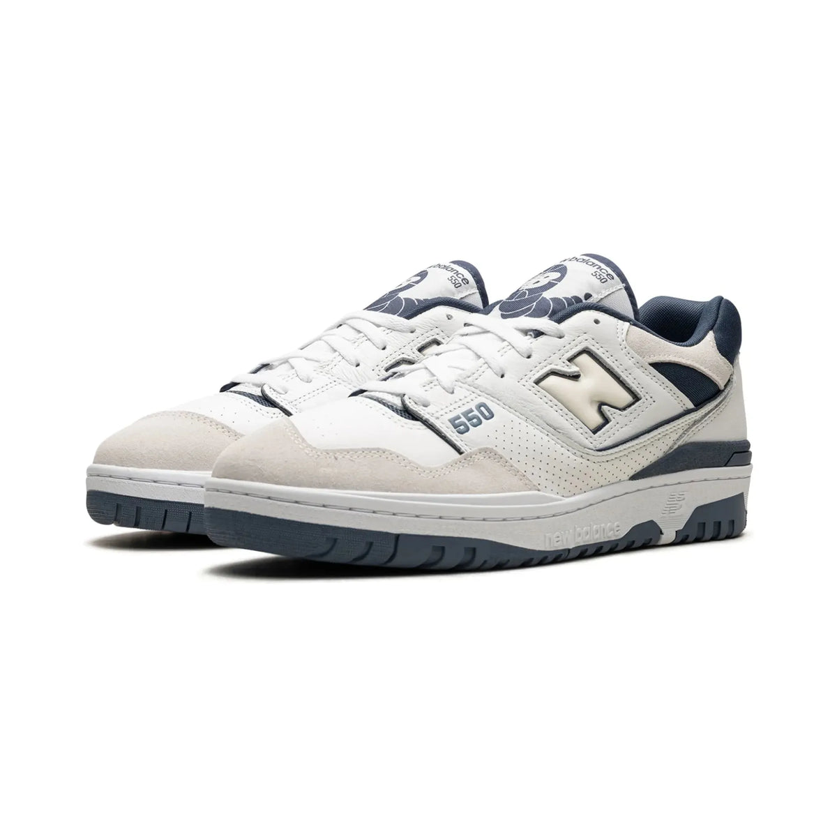 New Balance 550 White Dusty Blue