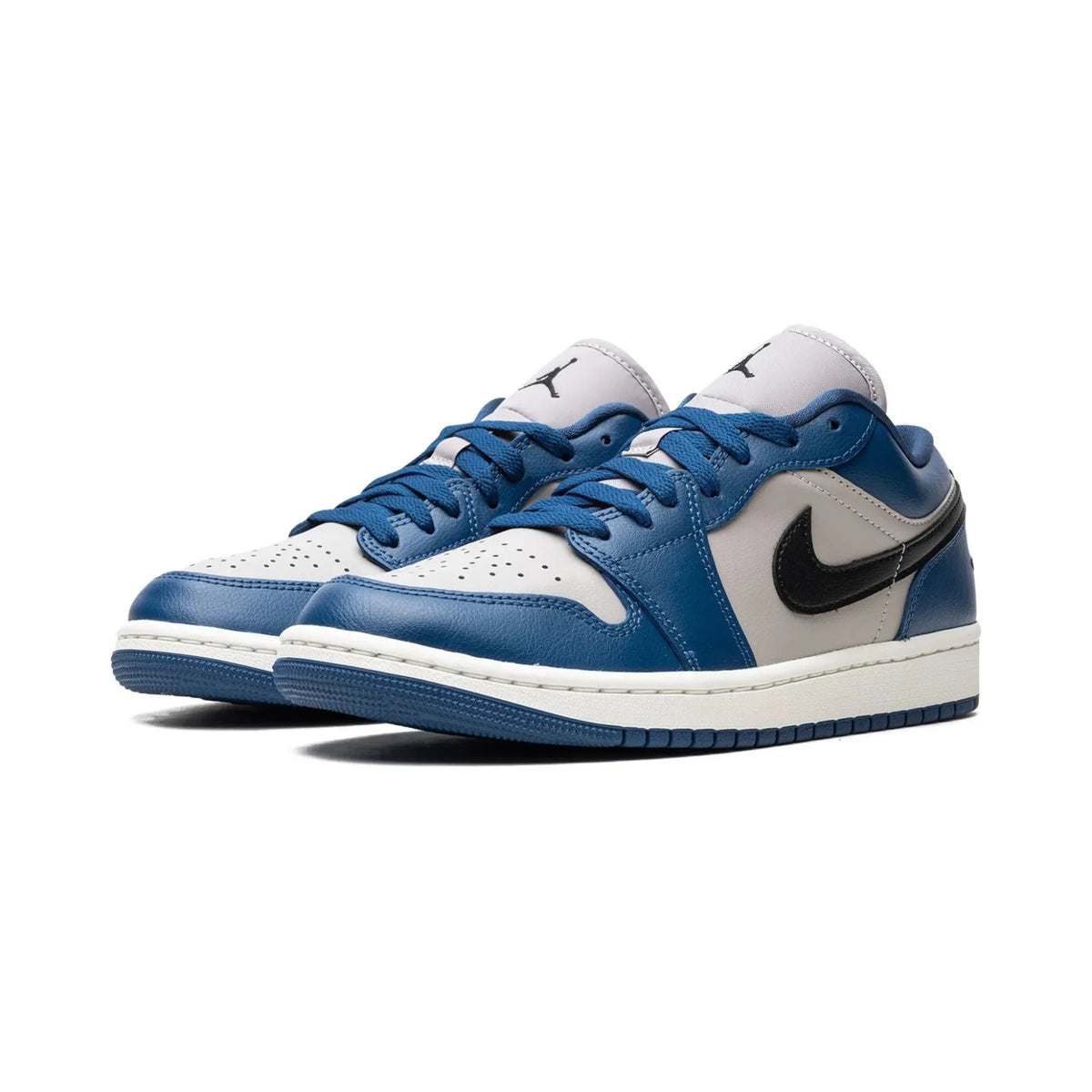 Nike Air Jordan 1 Low "French Blue College Grey" - street-bill.dk