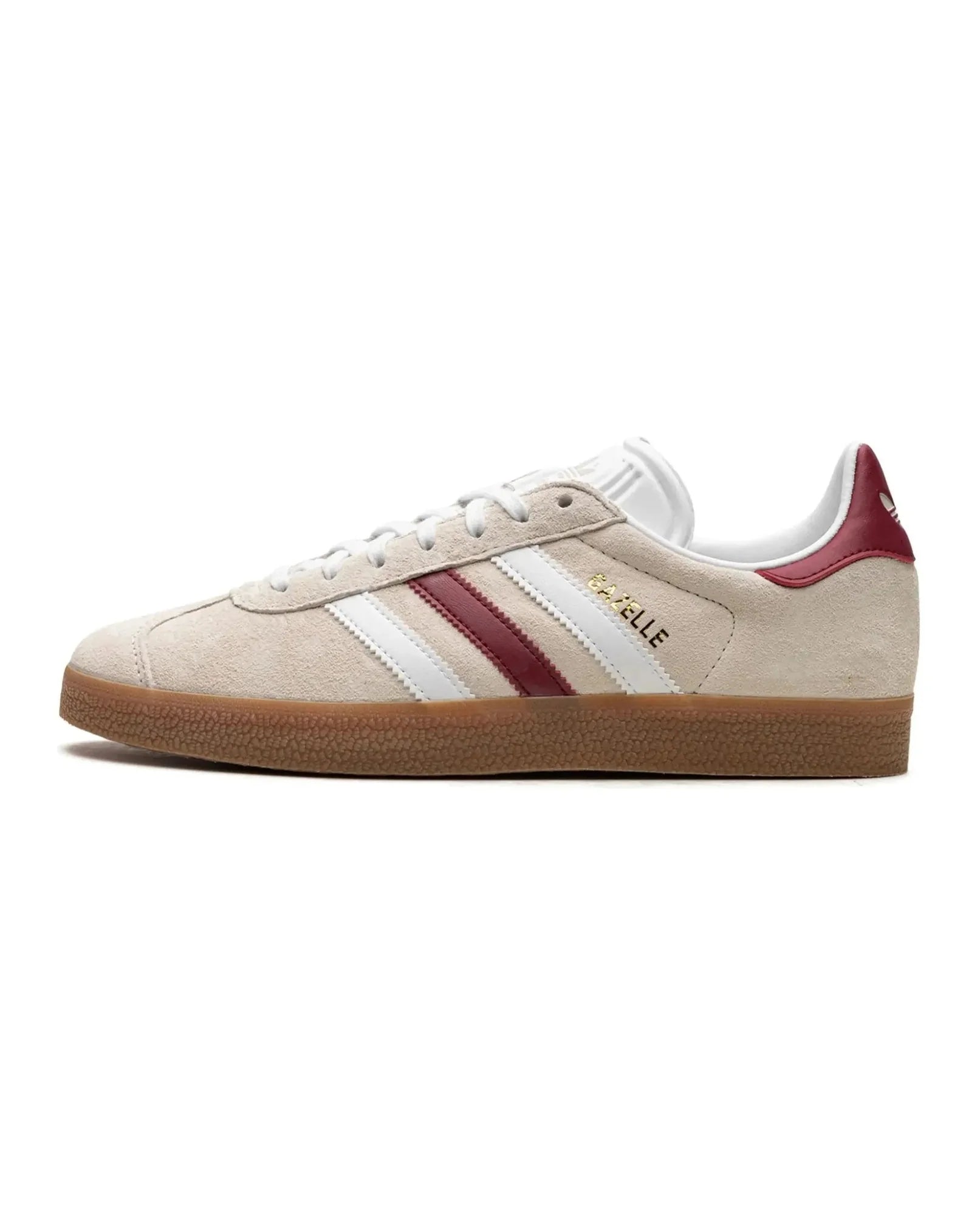 Adidas Gazelle "Aluminum Collegiate Burgundy" - street-bill.dk