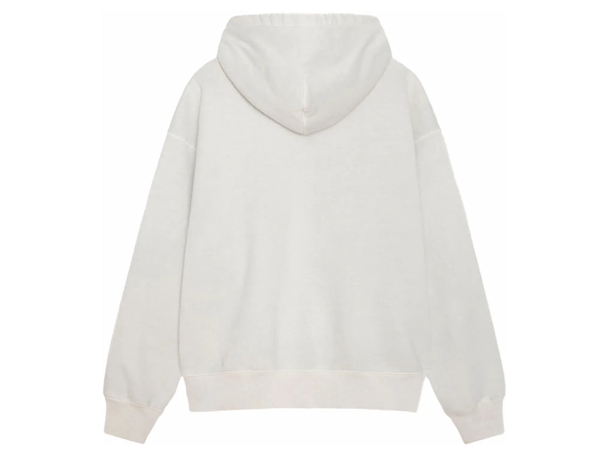 Stussy x Nike Pigment Dyed Fleece Zip Hoodie (SS24) Light Bone