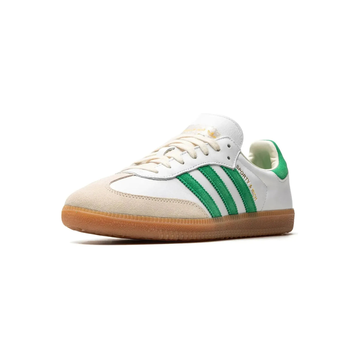 Adidas Samba "Sporty & Rich White Green" - street-bill.dk