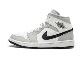 Nike Air Jordan 1 Mid "Light Smoke Grey" - street-bill.dk