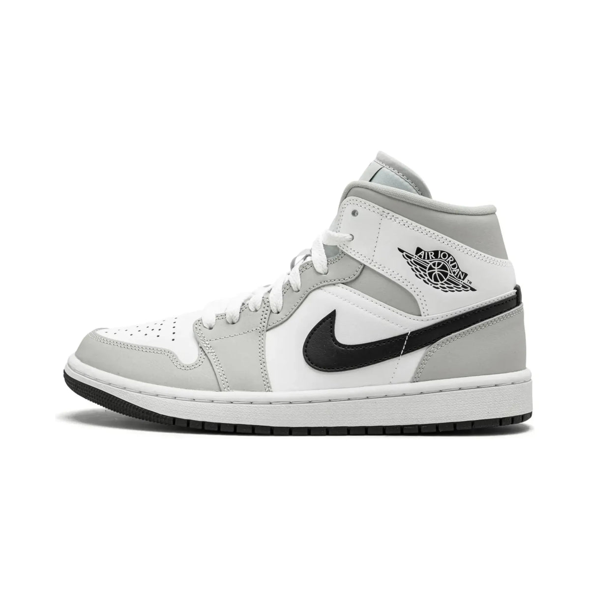 Nike Air Jordan 1 Mid "Light Smoke Grey" - street-bill.dk