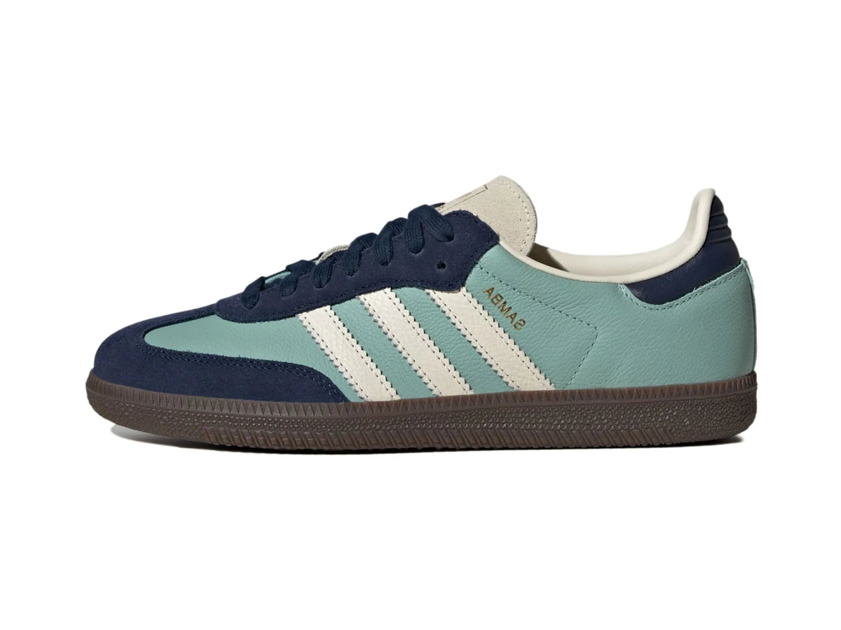 adidas Samba OG Hazy Green Night Indigo (Women's)