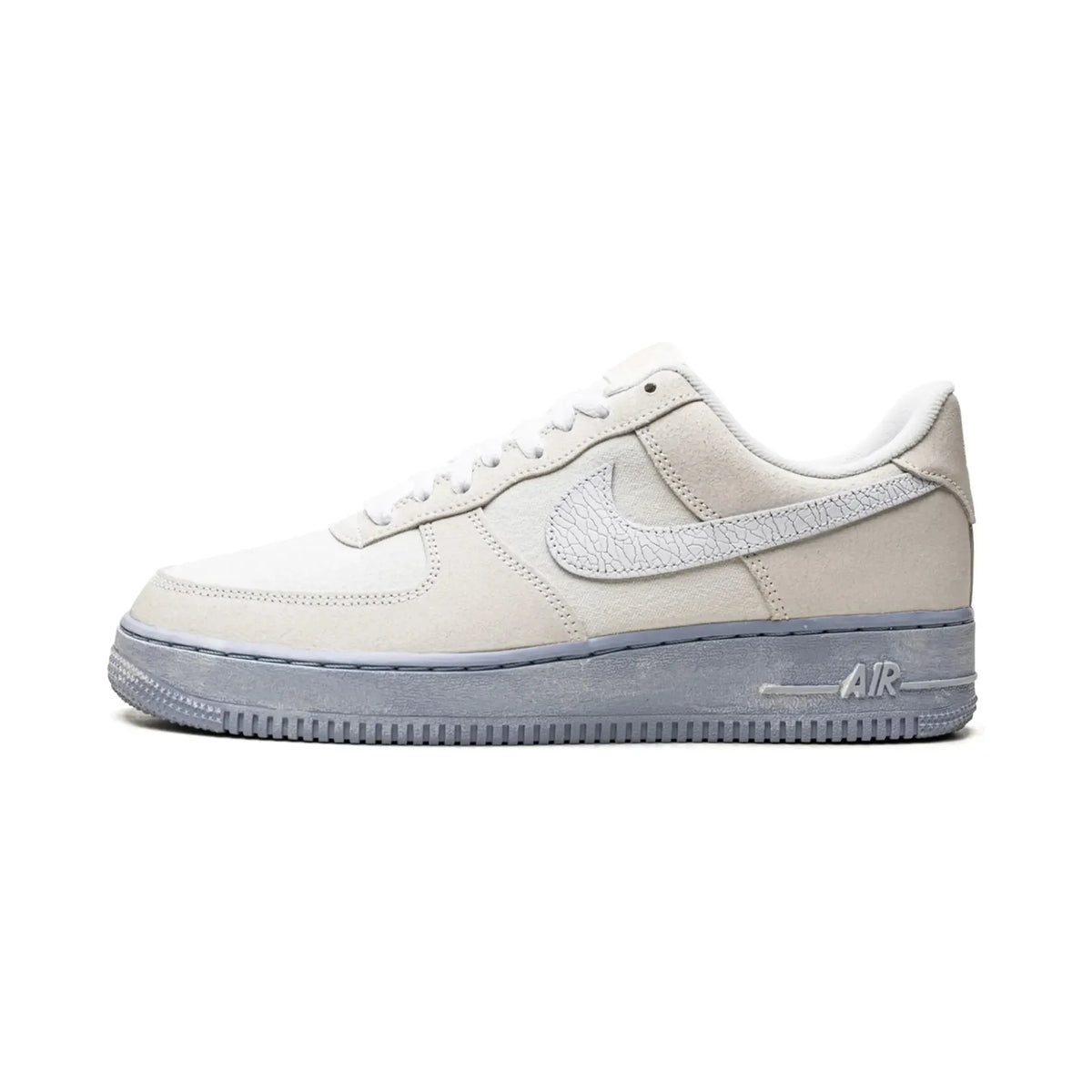 Nike Air Force 1 Low LV8 EMB "Summit White Blue Whisper" - street-bill.dk