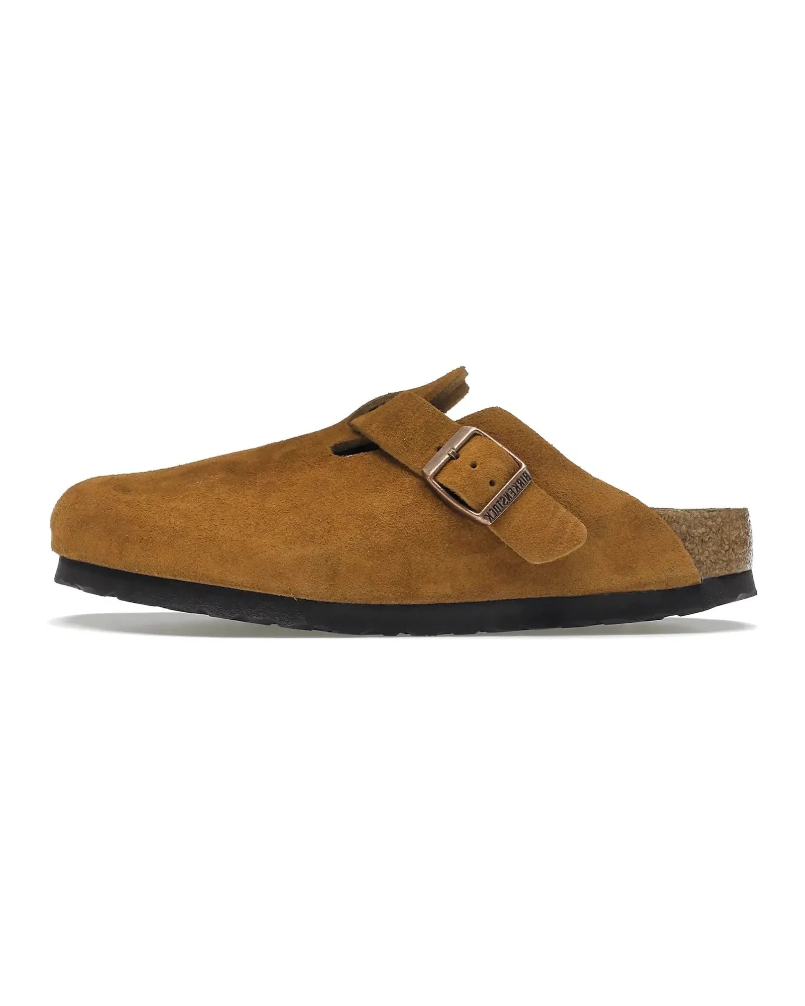 Birkenstock Boston "Soft Footbed Suede Mink" - street-bill.dk