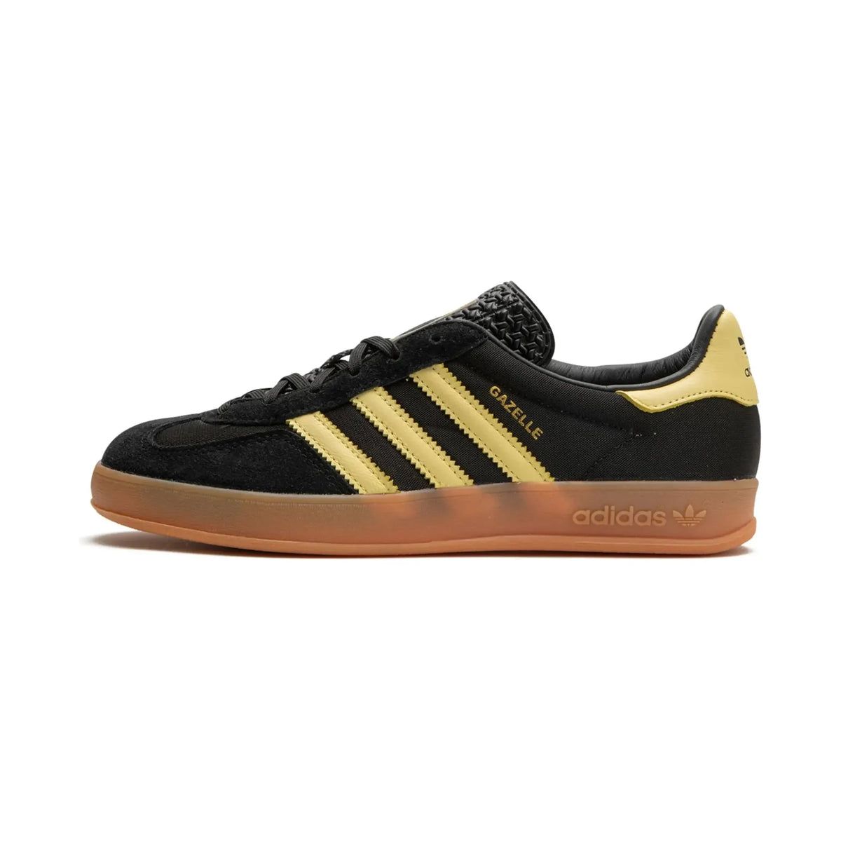 Adidas Gazelle Indoor "Black Almost Yellow Gum" - street-bill.dk