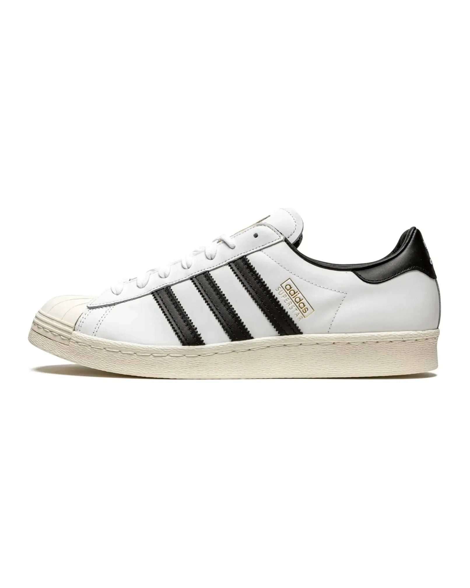 Adidas Superstar 80's X Bape "White Black" - street-bill.dk