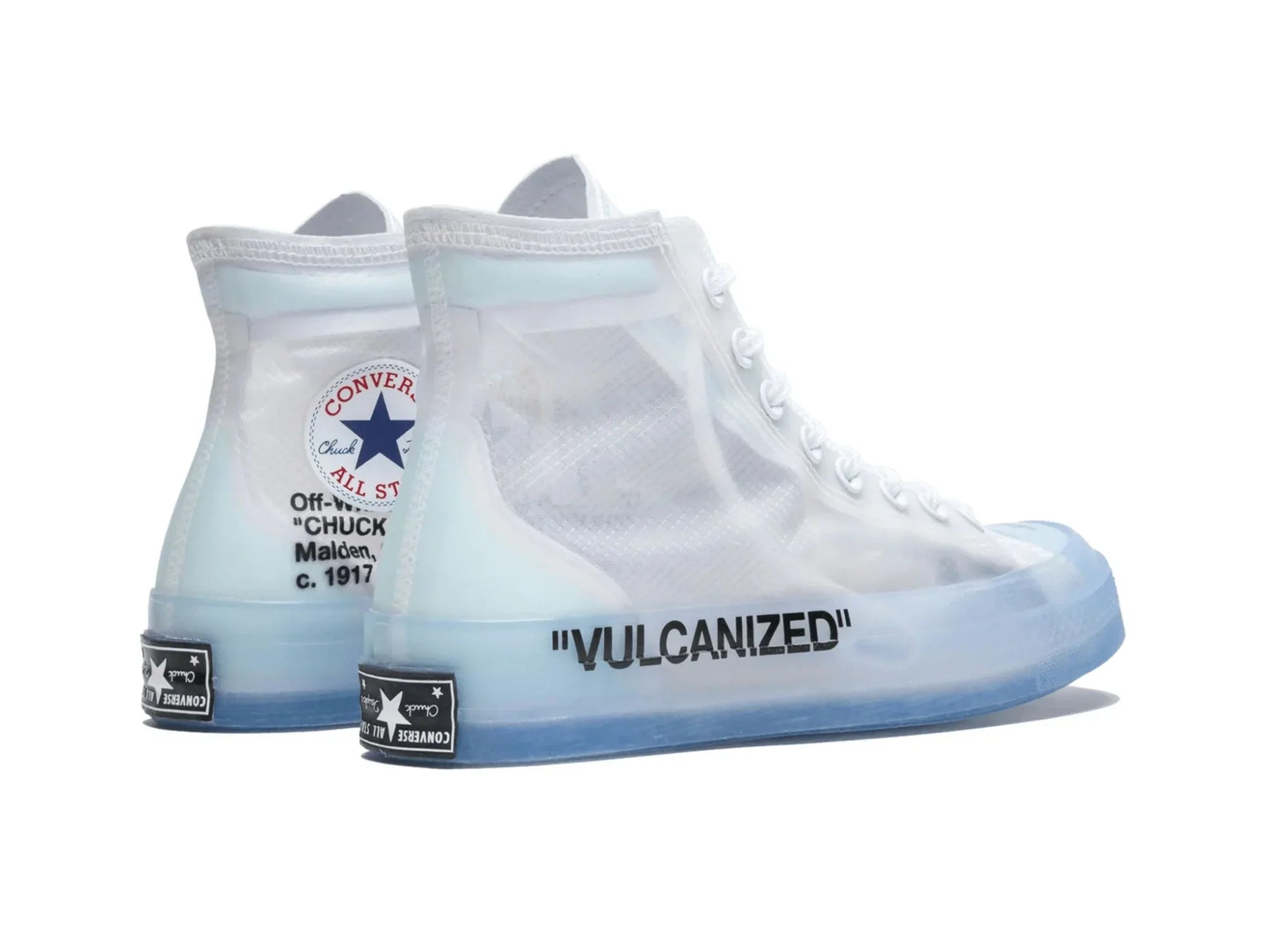 Converse Chuck Taylor All-Star Vulcanized Hi Off-White "The Ten" - street-bill.dk