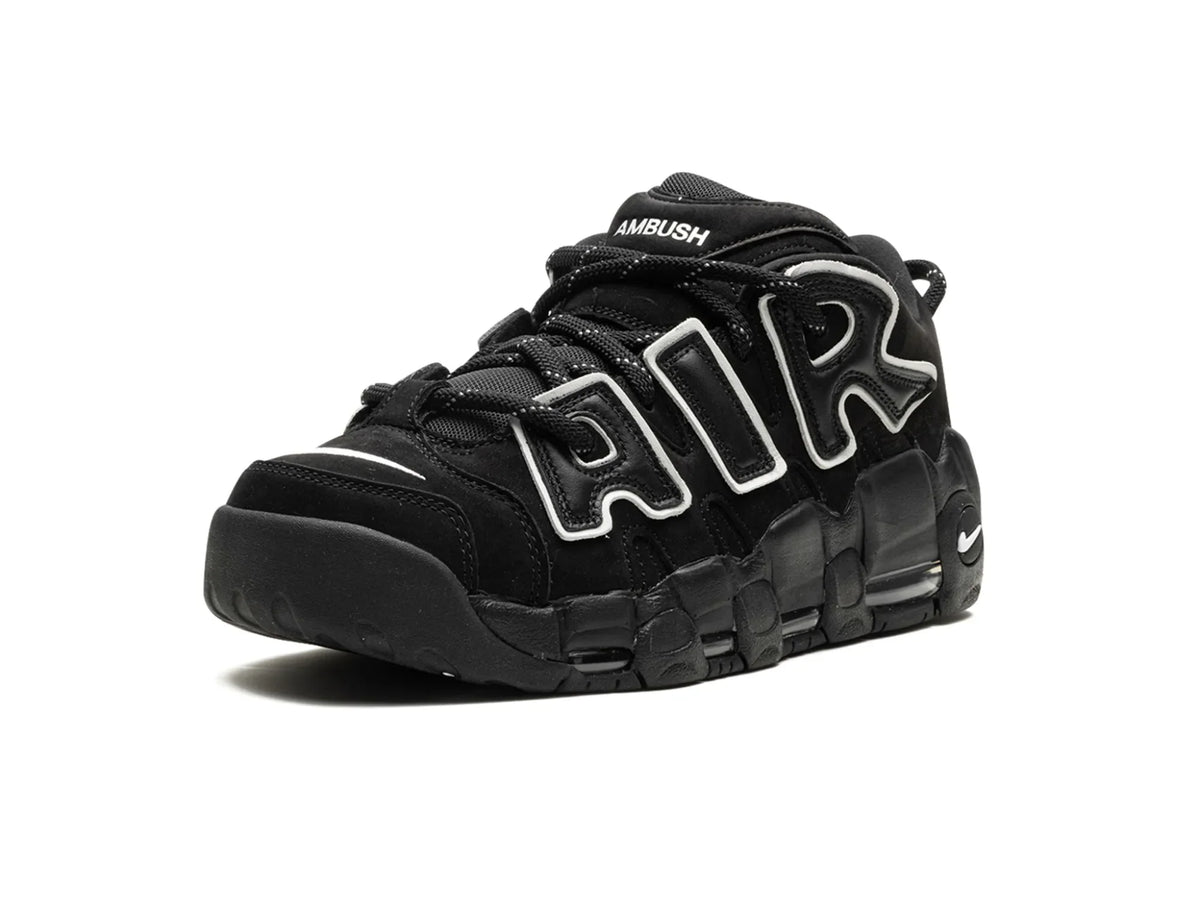 Nike Air More Uptempo Low AMBUSH Black - street-bill.dk