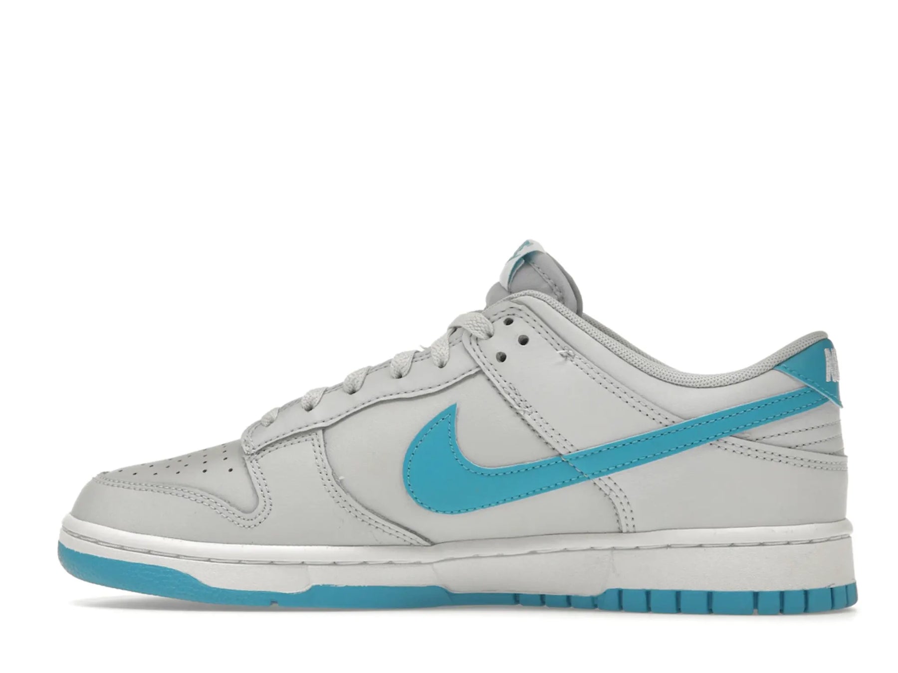 Nike Dunk Low Retro "Pure Platinum Blue Lightning" - street-bill.dk