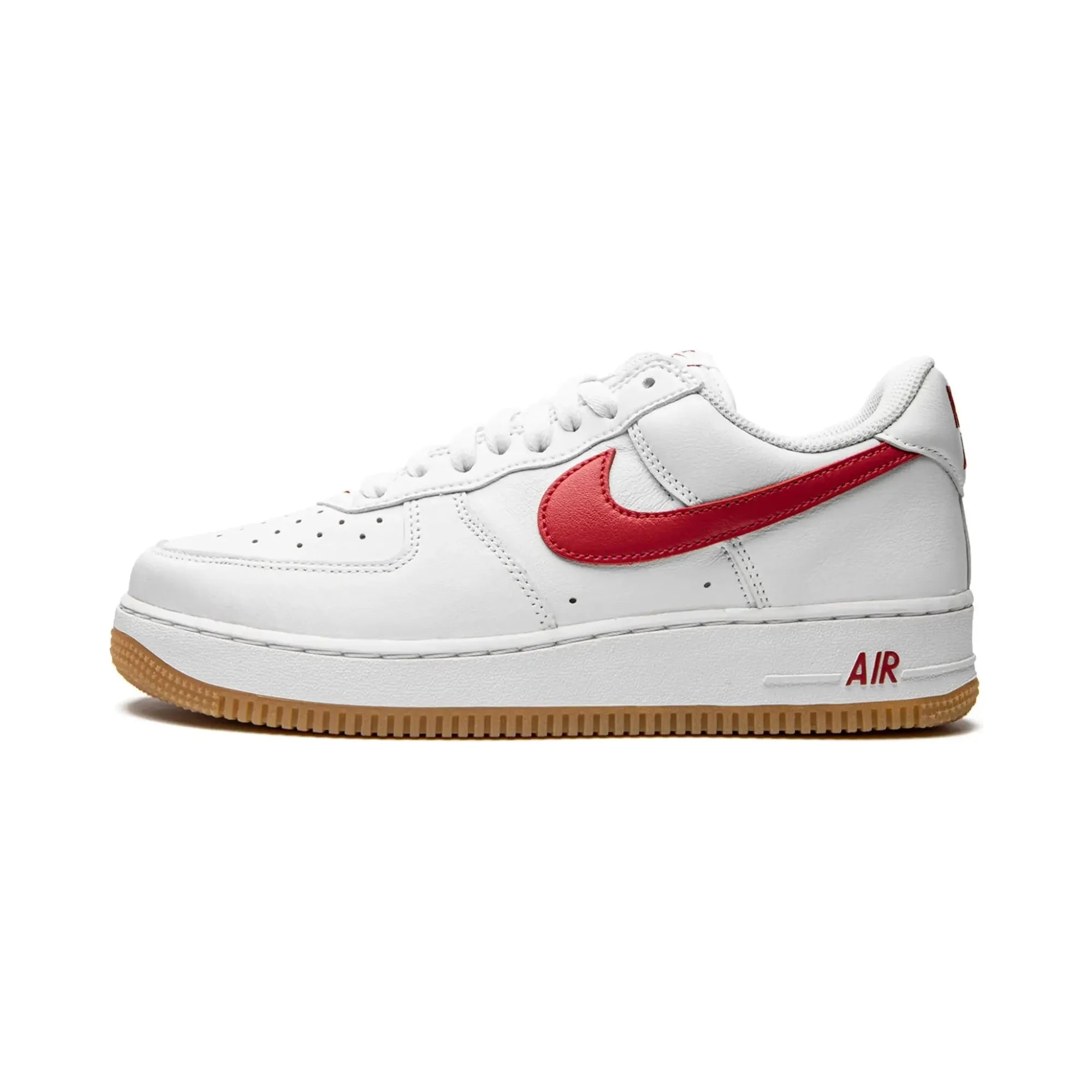 Nike Air Force 1 "Red Gum" - street-bill.dk